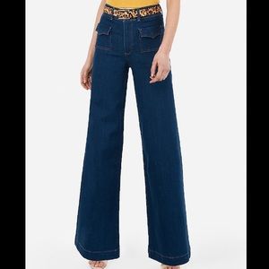 NWT Retro Wide leg Flare from Express